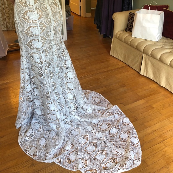 Sarah Seven Lolita Wedding Gown - Picture 4 of 7